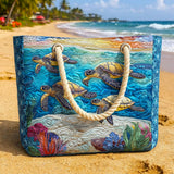 Cartera de Playa Hecha a Mano | Tortuga Marina