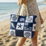 Cartera de Playa Hecha a Mano | Serenidad de Conchas