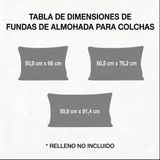 Funda de Cojín Acolchada - Jardín de Champiñones
