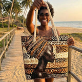 Cartera de Playa Hecha a Mano | Reina de Melanina