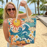 Cartera de Playa Hecha a Mano | Halo Cálido